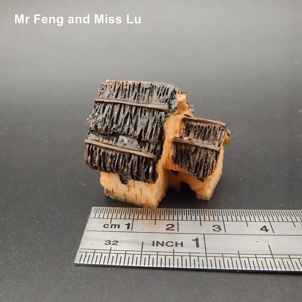 Миниатюрный Кукольный домик сделай сам украшения из смолы модель игрушка для