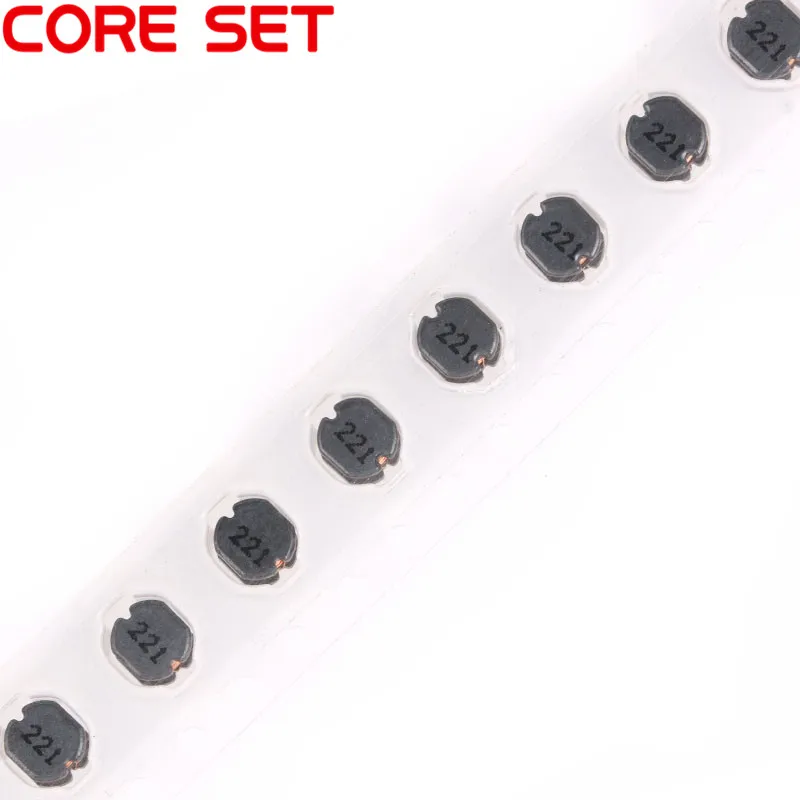 10 шт./лот CD32 220UH SMD силовой индуктор 221 0.4A чип индуктивность|power inductor|smd power inductor220uh