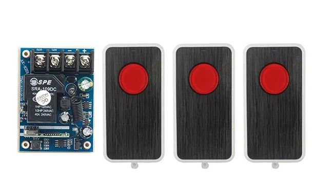 DC12V 24 V 36 48 10A 1CH РЧ пульт дистанционного управления Управление переключатель