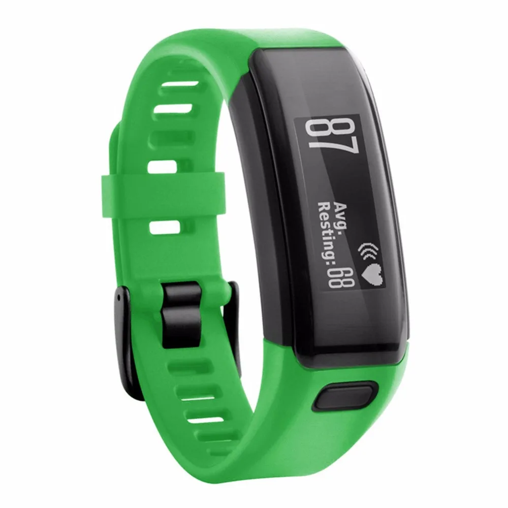 Ремешок из мягкого ТПЭ для смарт часов сменный Браслет Garmin Vivosmart HR 5