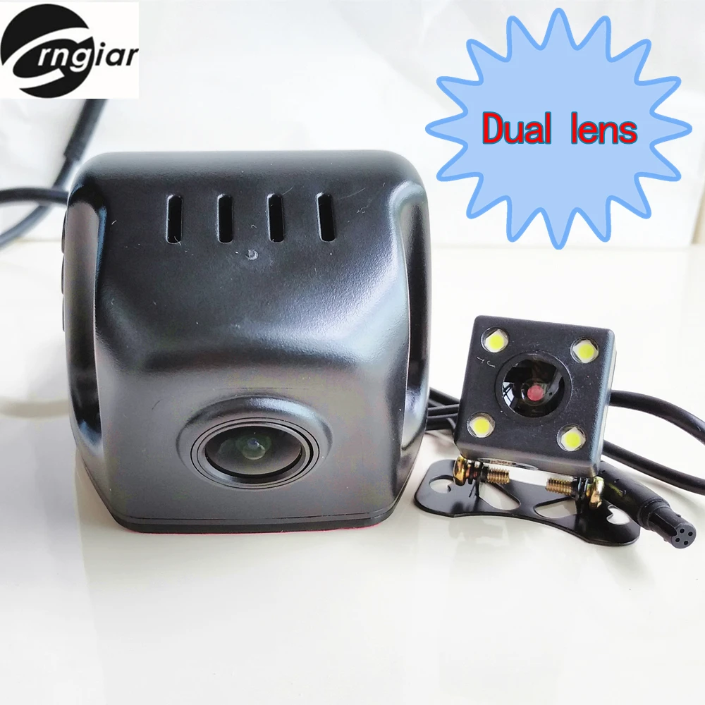 Crngiar HD 1080P Wifi видеорегистратор камера для Polo/Passat/Touran/Tiguan/Jetta/Bora/Golf/Beetle и т. д. управление с помощью приложения