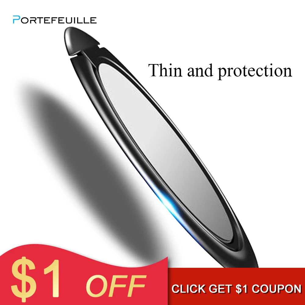 Portefeuille Mobile Phone Finger Ring Stand Ultra-thin Universal Holder for iphone XS MAX XR X 8 7 10 accessories |