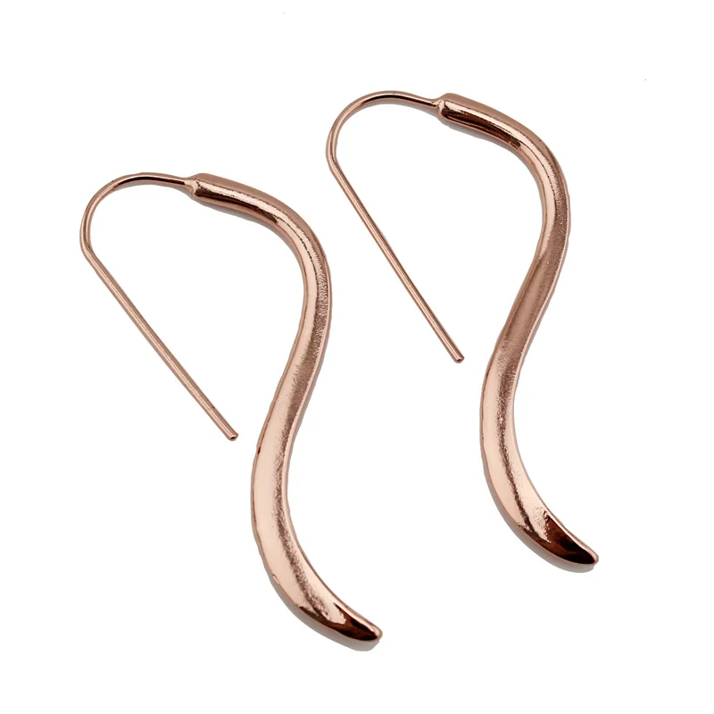 Trusta модные новые золотые/серебряные/черные простые серьги кольца для женщин и