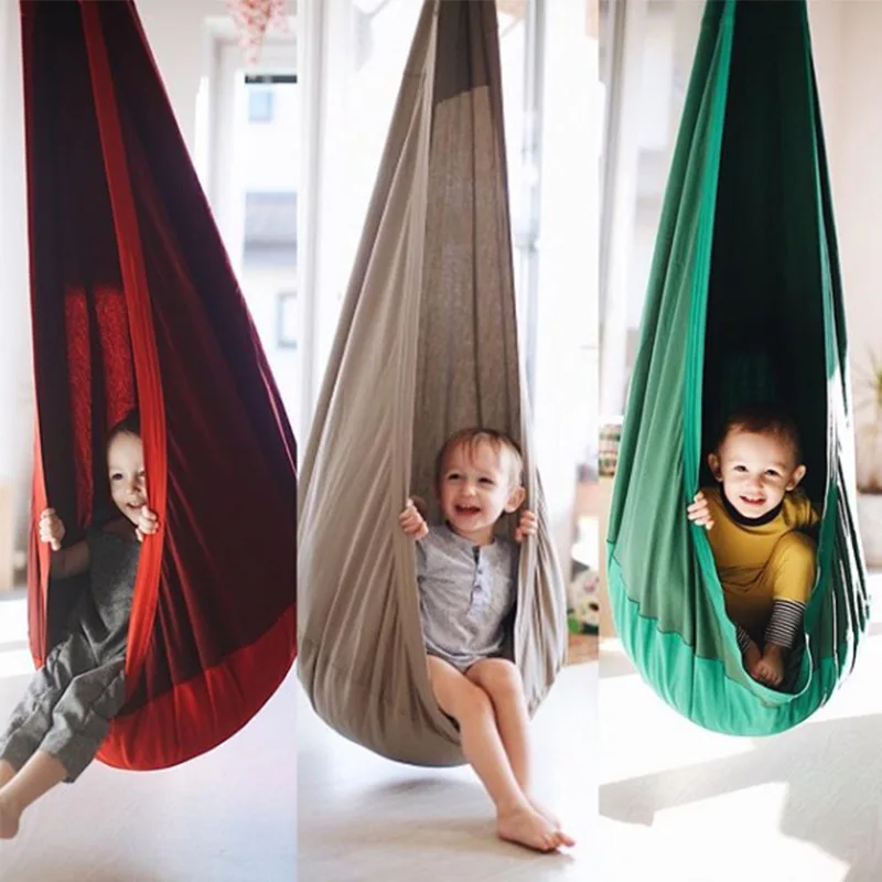 Хлопковое мультяшное кресло-качели кенгуру для дома детей и улицы гамак балкона