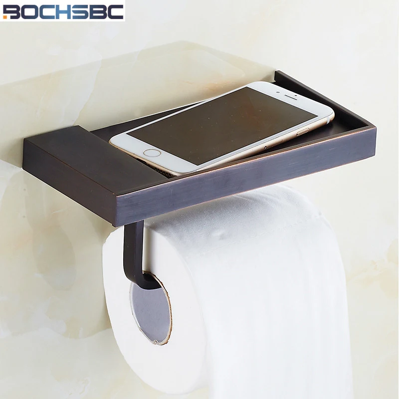 BOCHSBC туалетная бумага для мобильного телефона Holdes античная Черная Медь держатель