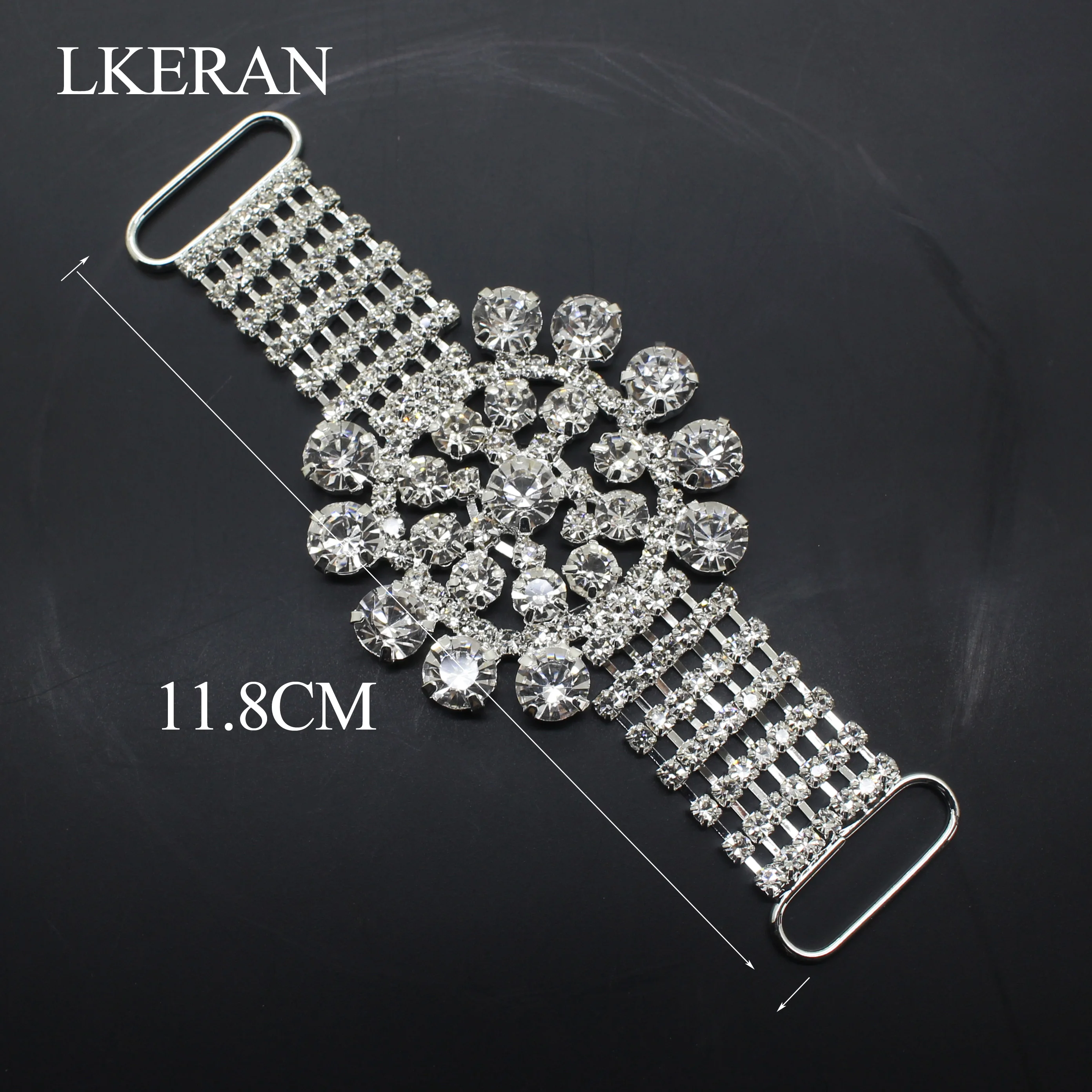 Мода 1 шт. кристалл большой цветок искусственная звезда для рукоделия 25 мм|Пряжки