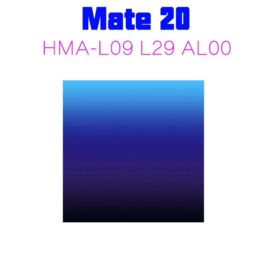 Чехол для huawei mate 20 Lite, Задняя стеклянная панель, чехол для задней двери, чехол для huawei mate 20 Pro, Сменный Чехол для батареи mate 20 - Цвет: Mate 20 Aurora