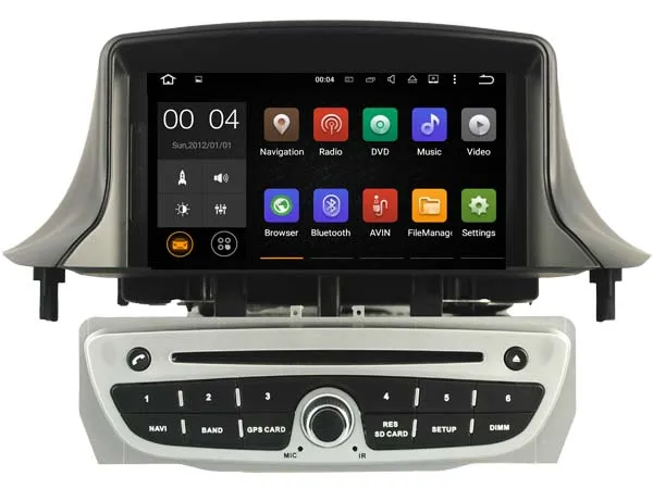 Для Renault Megane III/Fluence 2009-2011 Android 9 0 автомобильный dvd-плеер gps Аудио мультимедиа авто