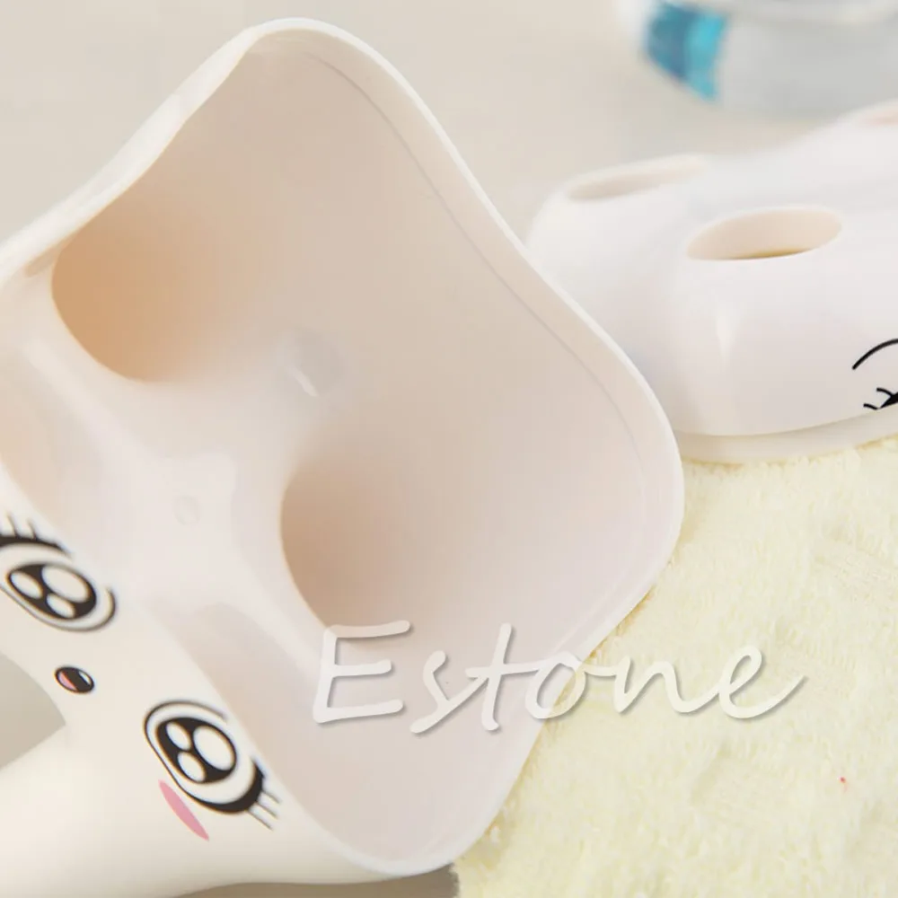 Новинка 2015 симпатичный детский держатель для зубной щетки с 4 отверстиями в виде