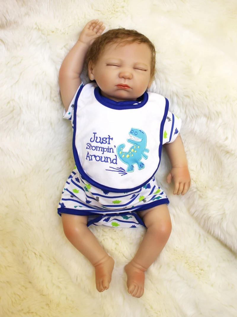 Кукла для новорожденных Реалистичная силиконовая виниловая 20&quot | Игрушки и