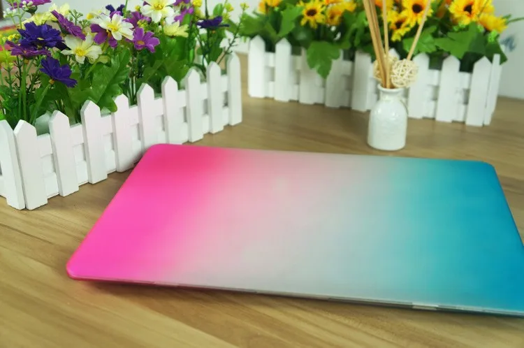 Аксессуары для компьютера чехол ноутбука цветной Радужный защитный mac &amp book macbook