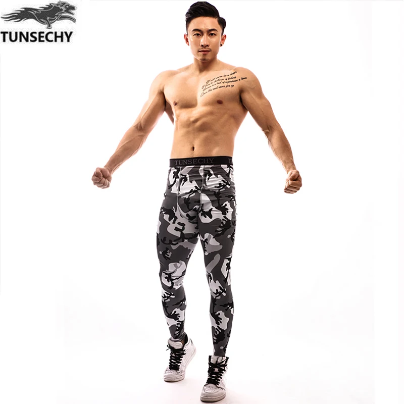 TUNSECHY 2019 зимнее теплое тонкое мужское термобелье с 3D принтом длинные кальсоны