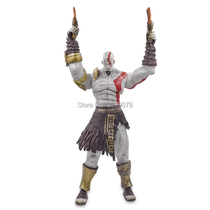 45 см NECA игры Бог войны фигурка призрак Спарта Кратос ПВХ Фигурки Ultimate Edition мультфильм Коллекционная модель горячие игрушки