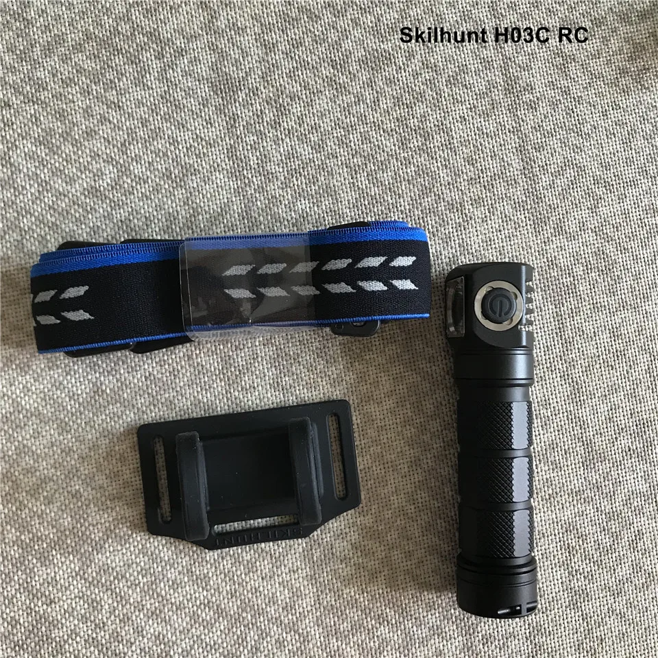 Skilhunt H03C RC с одной рукой боковой переключатель RGBW светодиодный налобный фонарь 18650 CR123A Магнитный перезаряжаемый фонарь с бесплатной головкой