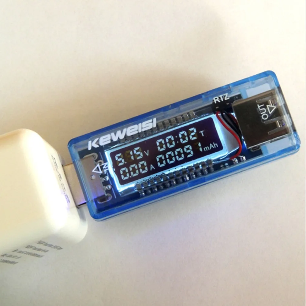 USB ток напряжение емкость тест er Вольт Напряжение тока доктор зарядное