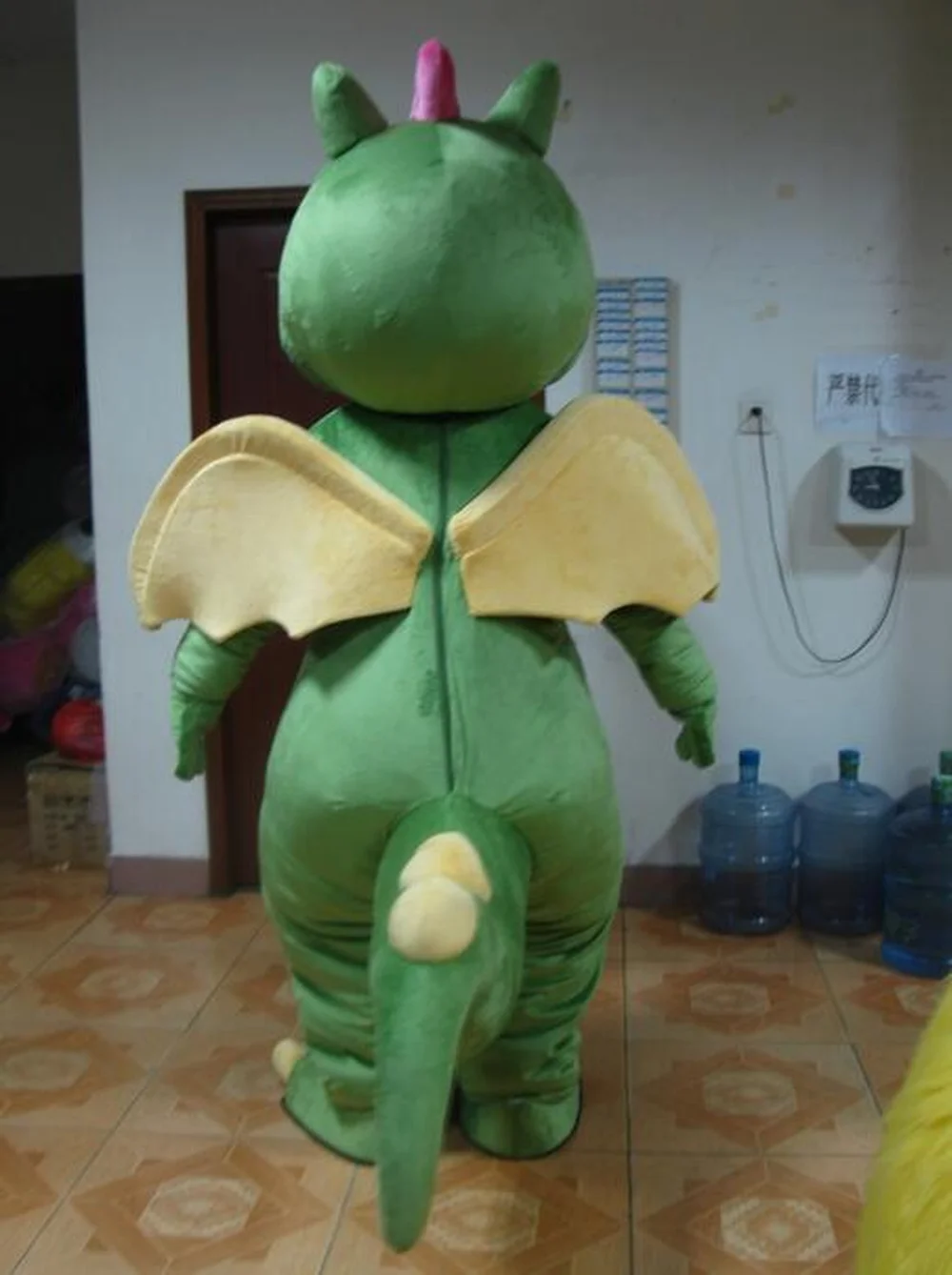 Новый костюм талисмана большого Зеленого дракона на Хэллоуин вечерние костюмы