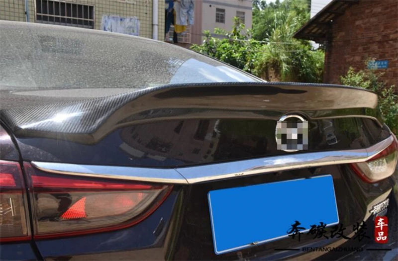 Спойлер из углеродного волокна для Mazda ATENZA 2014 2015 2016 2017 2018 2019 высококачественные