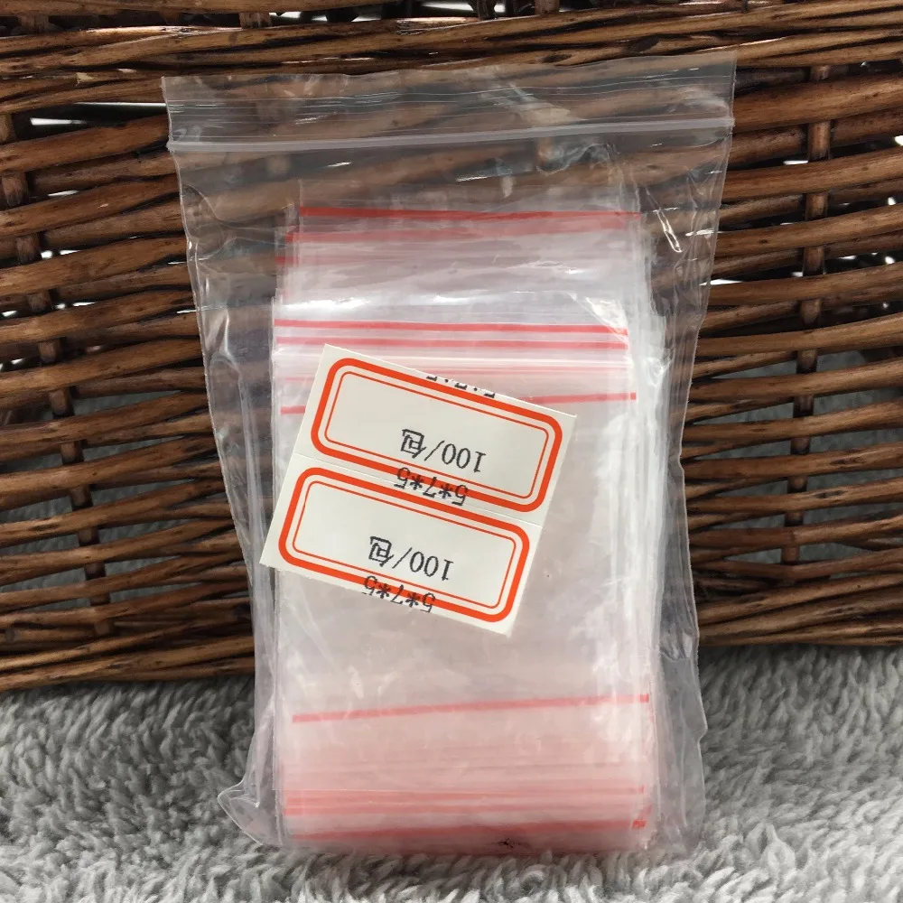 

Прозрачные пакеты DONYAMY 5x7 см, 100 шт