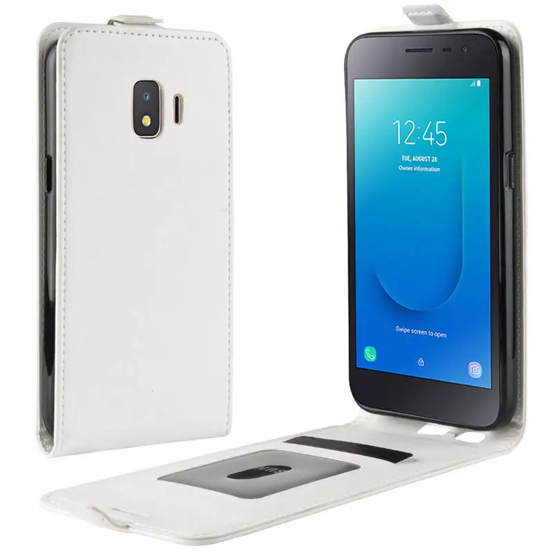 Вертикальный кожаный чехол-книжка для samsung Galaxy J2 Core, чехол на магните, чехол для телефона samsung J2 J260 J260F 5,0 '', чехол на заднюю панель