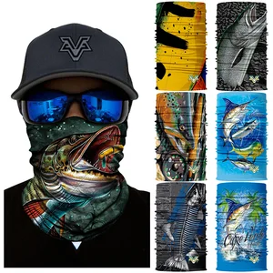 Банданы для рыбалки походный шарф бандана с изображением масок для лица для велоспорта шарф для защиты от солнца для мужчин