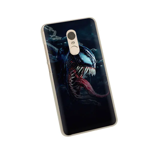 Комиксов Marvel работа VENOM жесткий чехол для телефона для Xiaomi Redmi 7 7A 8A K20 6A 4A Примечание 8 7 6 5 4 Plus Pro 4X 5A