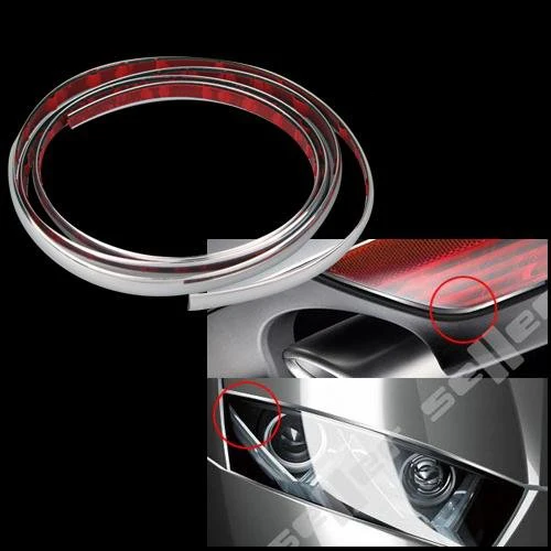 Авто Клейкая Лента CHROMEE COULEUR ARGENT 15 мм 2 метра Авто