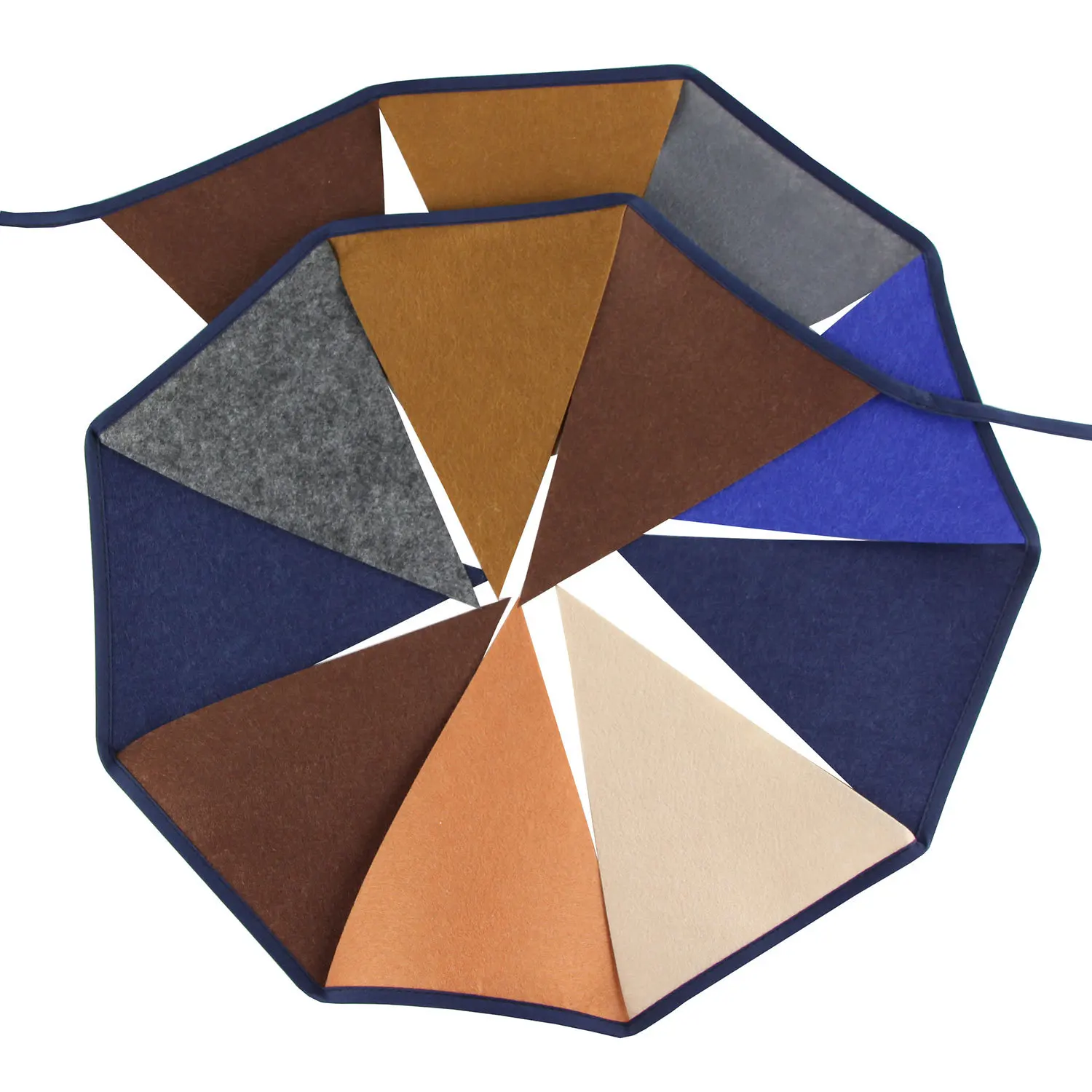 12 флагов 2 8 м коричневый цвет войлочные баннеры на день рождения праздничные