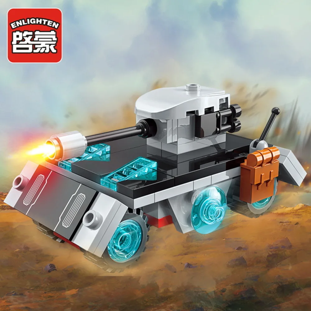 Просветите самолет корабль Автомобили Дети военный армейский Танк игрушечные