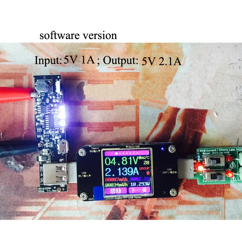 5 V 2.1A 5 V 1A Мощность банк Зарядное устройство Модуль зарядная плата PCB DIY литий Батарея для Xiaomi Z17 18650 lipo Батарея Diy Kit