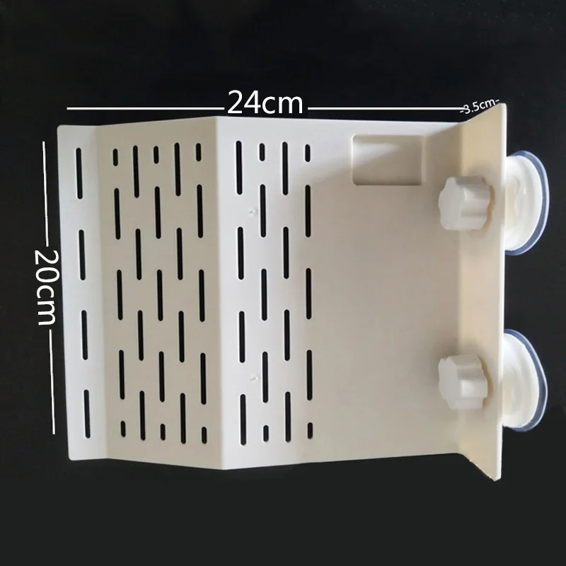 Остров декор полка S/M/L Белый пандус рептилий Basking черепаха платформа аквариум док