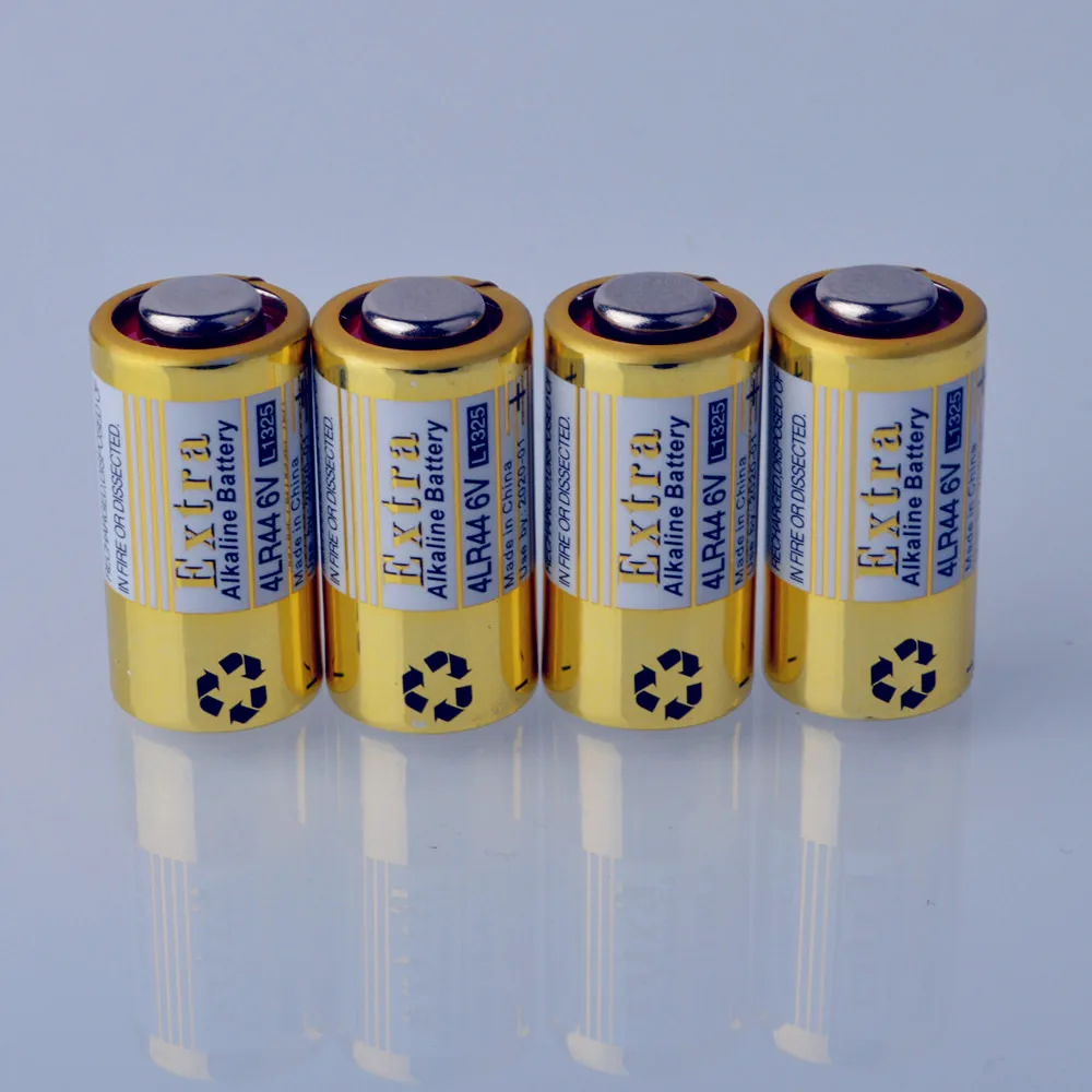4 шт. амортизирующие батарейки для собак 4LR44 L1325 PX28A 476A A544 28A|battery 6|battery 6 vbatteries batteries |