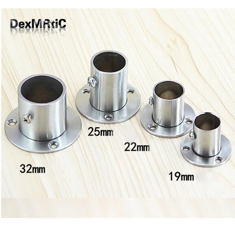 Утолщенный кронштейн из нержавеющей стали для шкафа седло фланца 5 шт. 19 мм 22 25 32 с