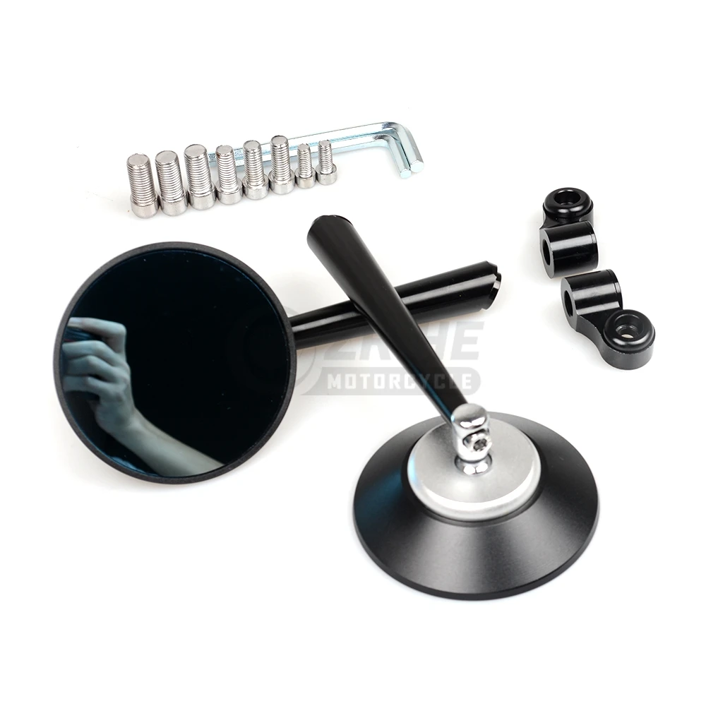 Новый универсальный мотоцикл CNC боковое зеркало заднего вида скутер зеркала для