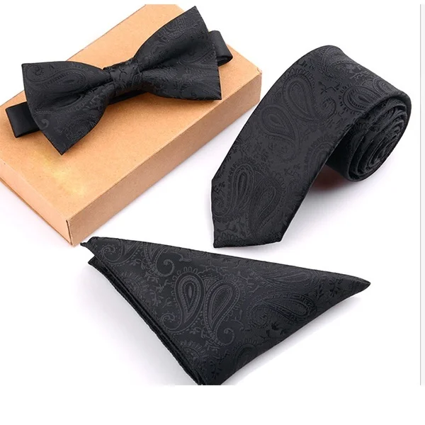 Men's Business Tie Set Fashion Lawyer Bow Birthday Party Gift | Аксессуары для одежды