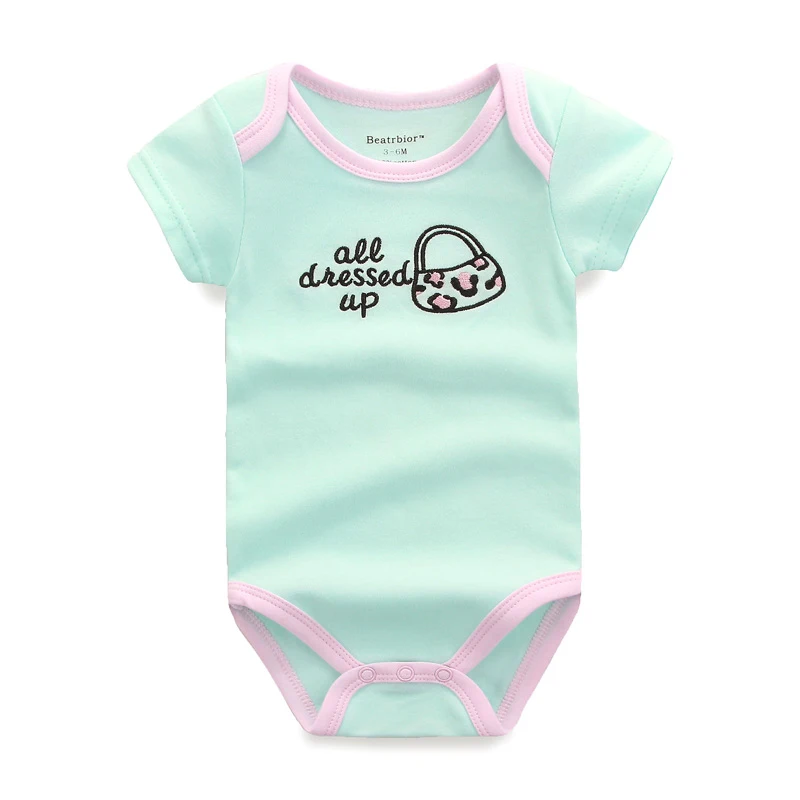 5 шт./партия детские комбинезоны летние комплекты одежды для малышей комбинезон с