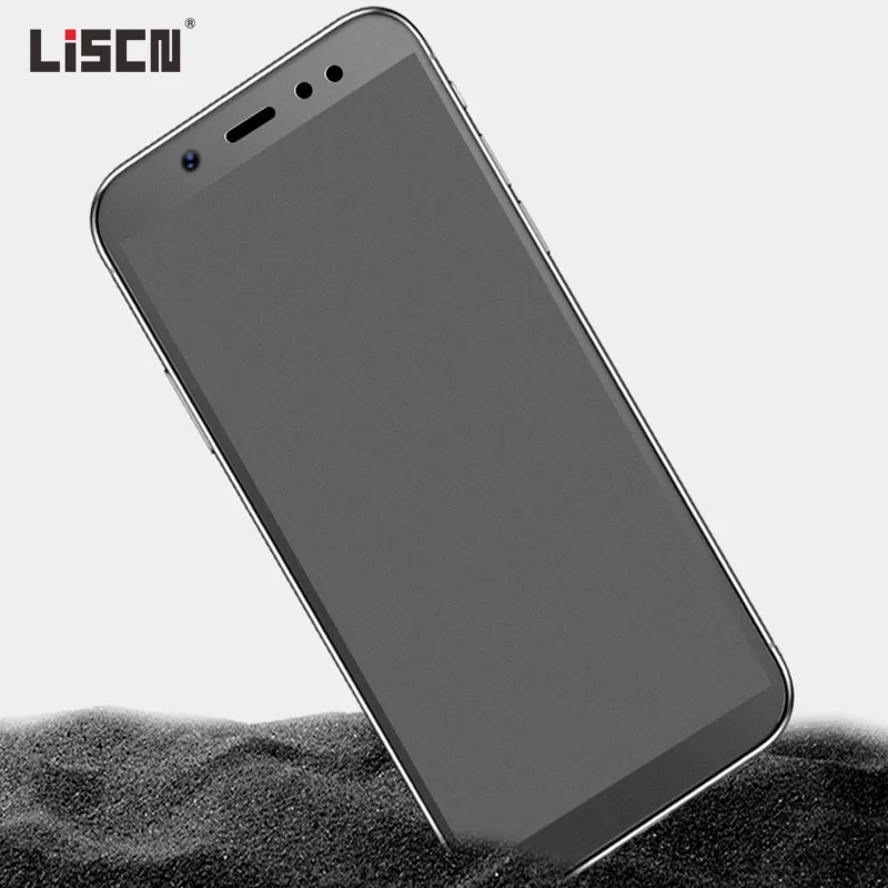 LISCN 9 H матовое стекло для Xiaomi Redmi Note 5 Pro (Redmi Global) закаленное без отпечатков пальцев