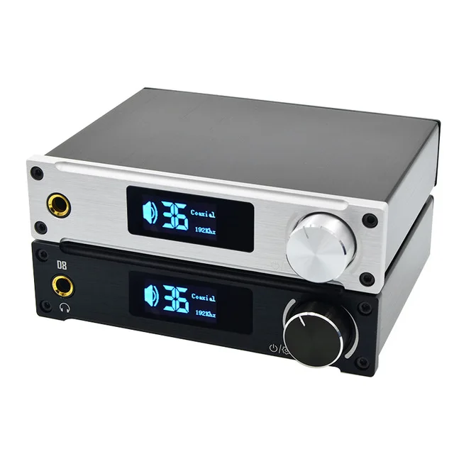ALIENTEK D8 домашний усилитель Aduio Amplificador усилитель класса D XMOS USB DAC оптический усилитель мощности 80 Вт с усилителем для наушников