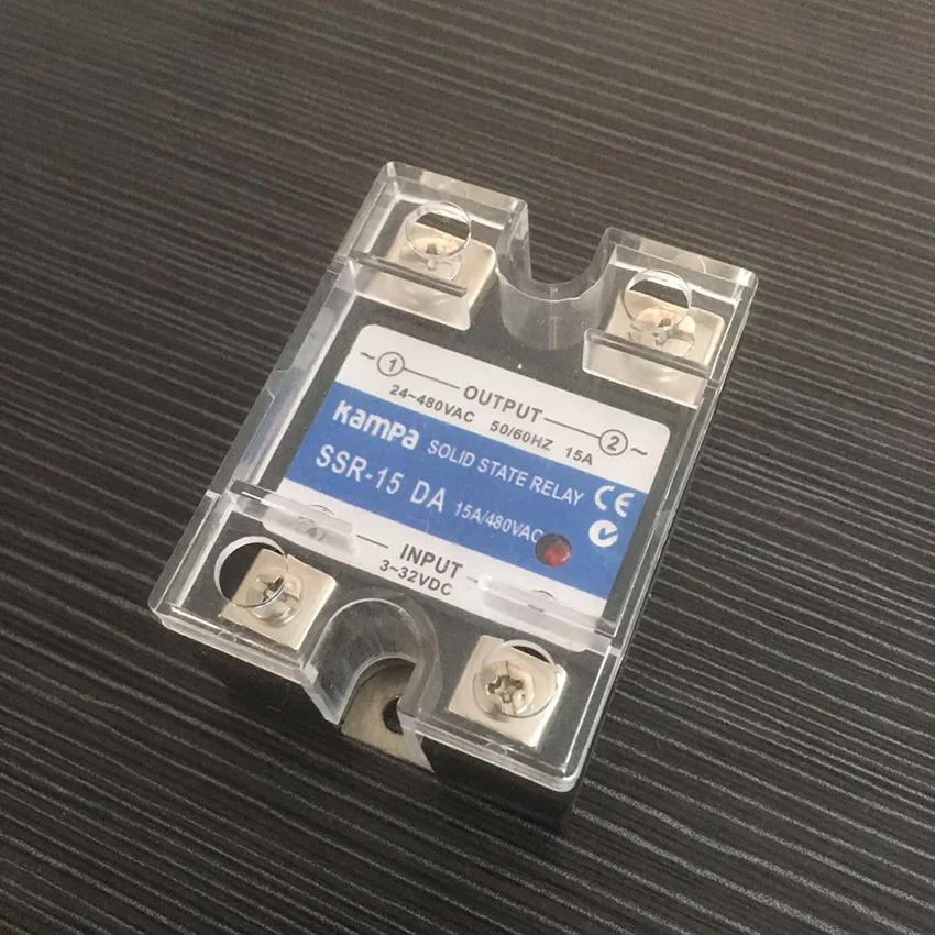 Однофазное стандартное твердотельное реле постоянного тока на переменный ток 15