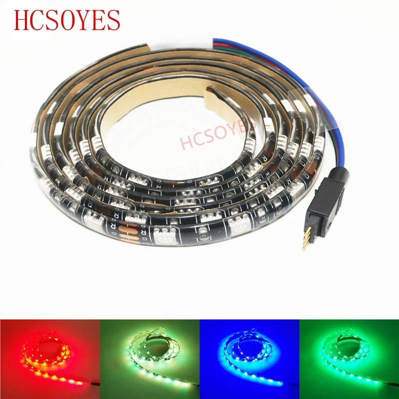 DC5V USB СВЕТОДИОДНЫЙ светильник 5050 RGB гибкий 1 м 2 ТВ фон ing светодиодный лента