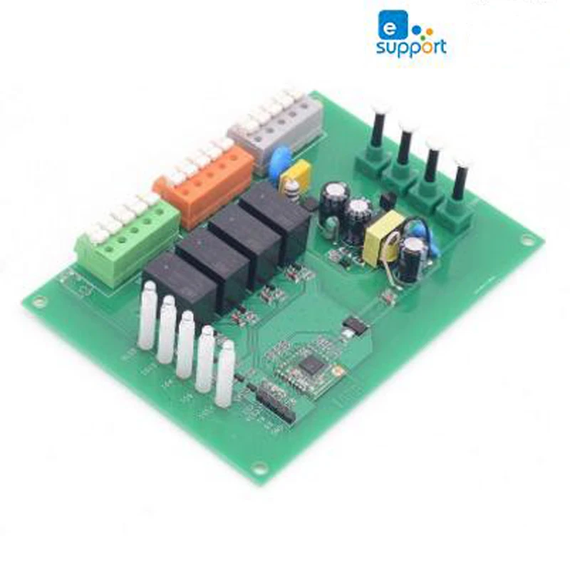 ITEAD sonoff 4ch 4 gangl переключатель Wi-Fi din-рейку Беспроводной экономнее выключения 10A/2200