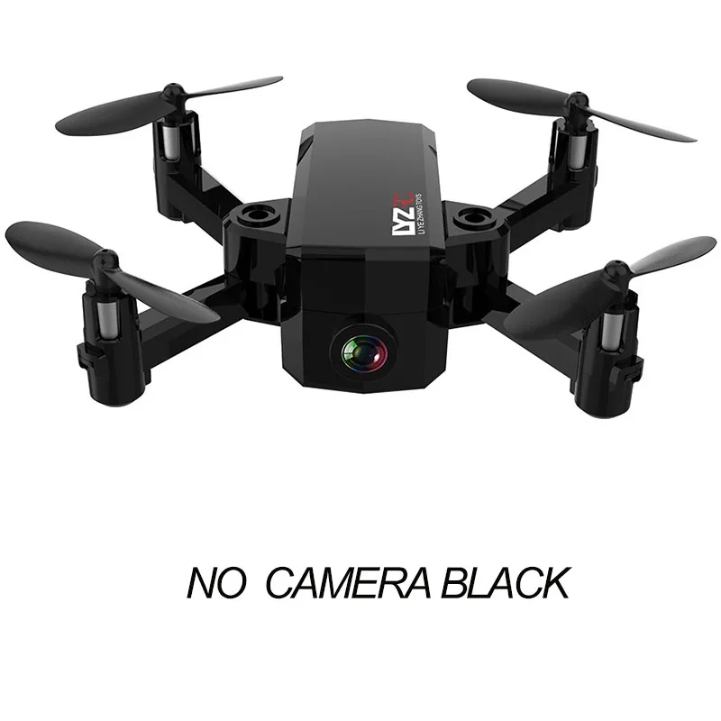 no camera black Мини оптический воздушный Дрон с камерой hd 720p WiFi приложение управления RC Вертолеты красочные огни rc игрушки Радиоуправляемый игрушечный вертолет для детей - Цвет: no camera black