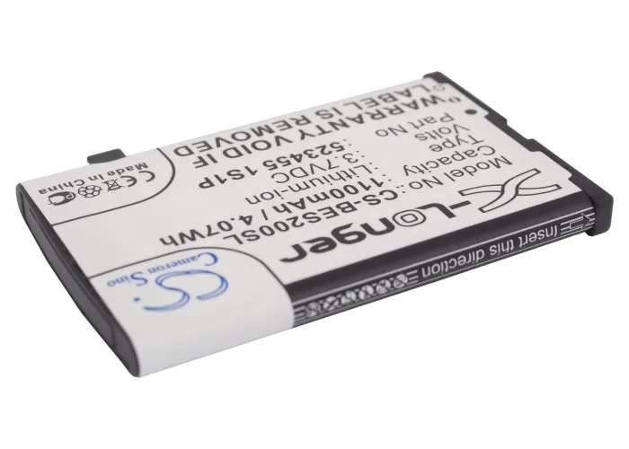 Аккумулятор Cameron Sino 1100 мАч 523455 1S1P для Bea fon S200 S210 VIDEOCON V1612|Аккумуляторы мобильных