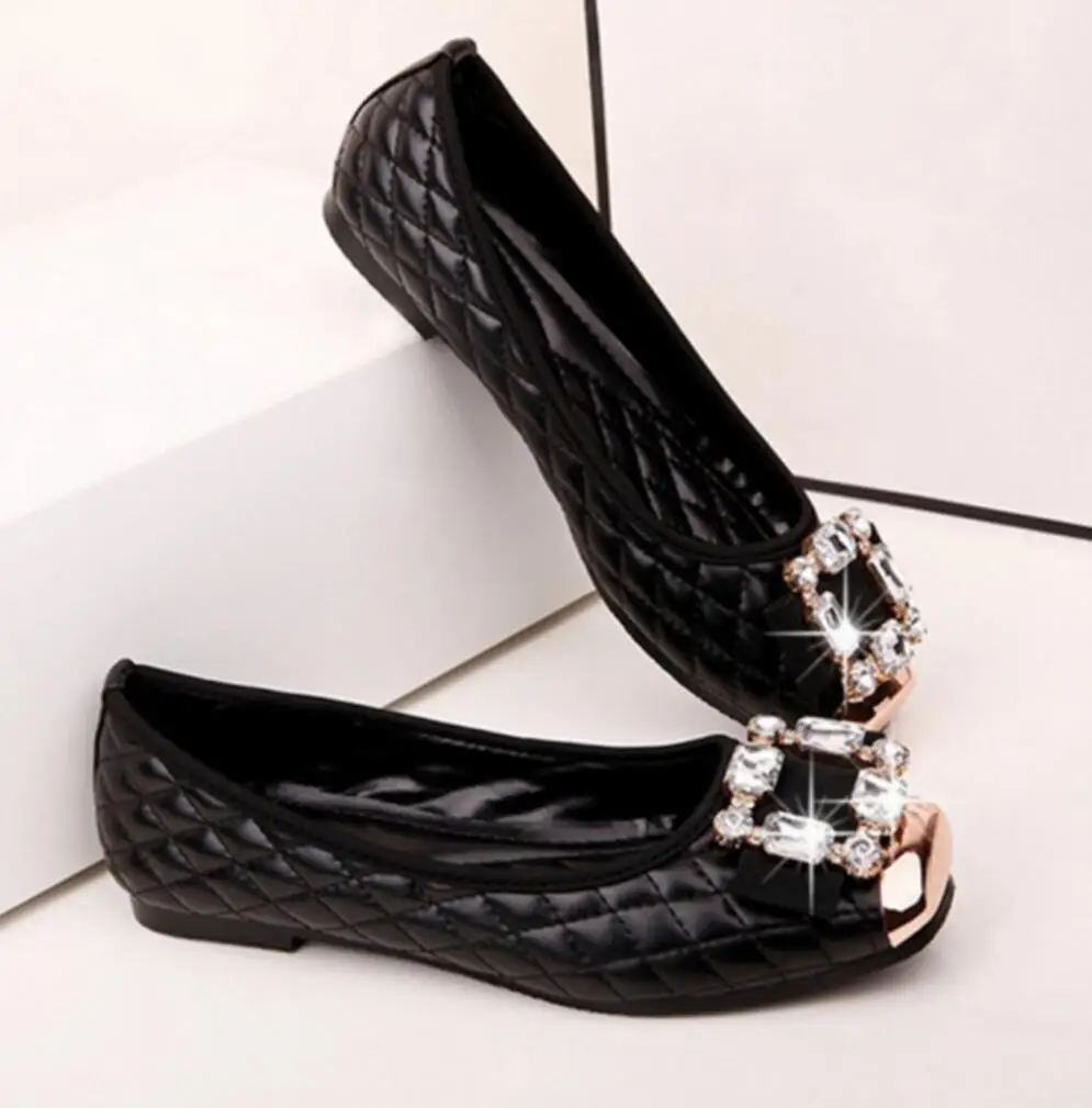 Chaussures femme 2020 женские балетки на плоской подошве Туфли с квадратным Глубина