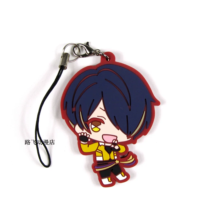 Ансамбль звезд Akehoshi Subaru Hidaka Hokuto Yuuki Makoto Isara Mao Tenshouin Eichi фигурка аниме резиновый брелок подвеска