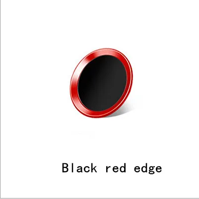Black red edge Для iphone 7 7Plus красный цвет отпечаток пальца металлическая кнопка домой для iphone 5 5s 6 6s 6s plus Идентификация отпечатков пальцев Защита - Цвет: Black red edge