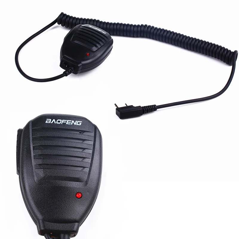 Ручной 2 Way радио динамик и микрофон ходьбы рации для BAOFENG UV 5R BF 888S Портативный