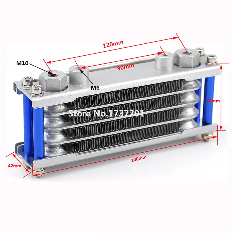 Масляный радиатор высокого качества для кроссового велосипеда питбайка