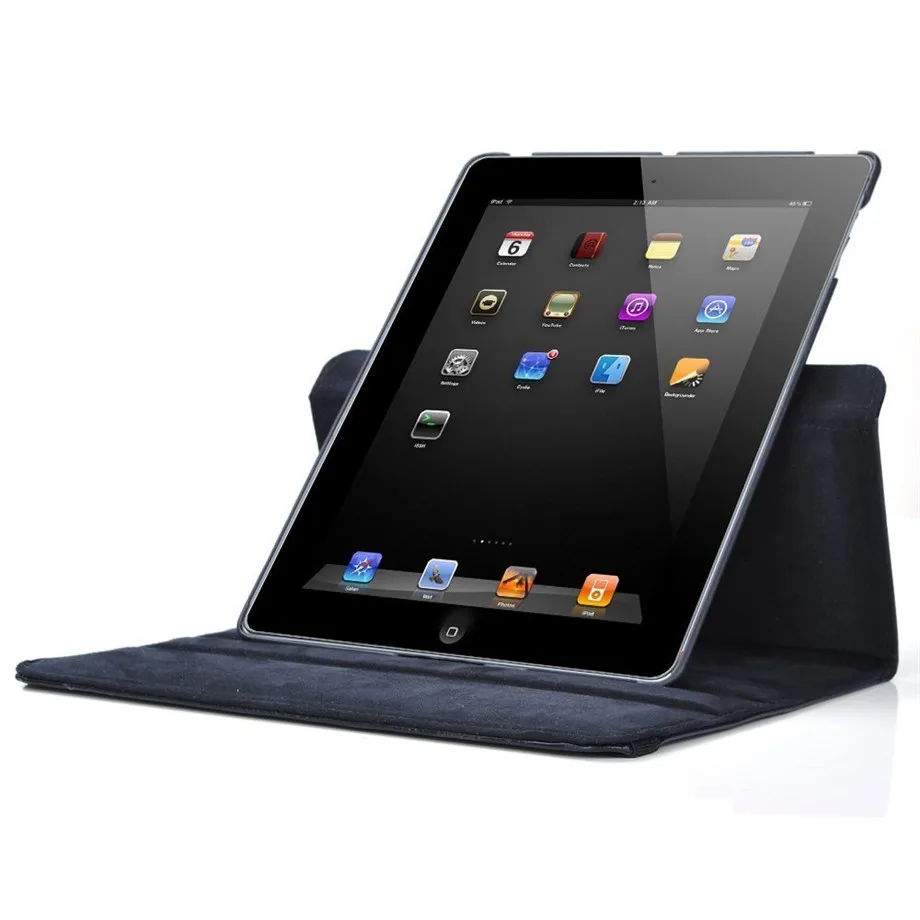 Новинка, чехол для iPad mini 1 mini 2 mini 3, вращающийся на 360 градусов, откидная подставка, A1432 A1454, защитный чехол 7,9 '', чехол для iPad mini 1 2 3, смарт-чехол
