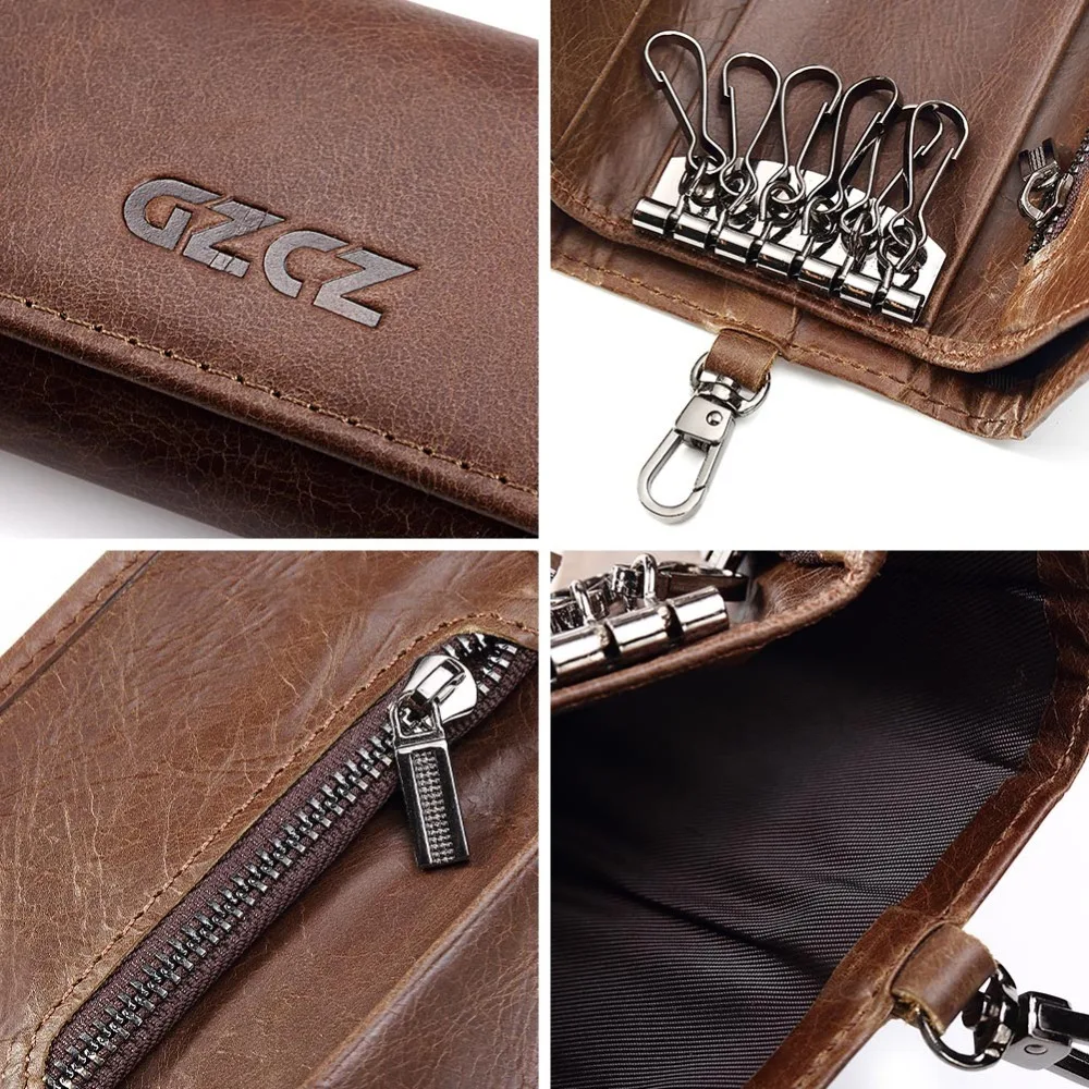 Кожаный бумажник для мужчин под заказ именной мужской кошелек из натуральной