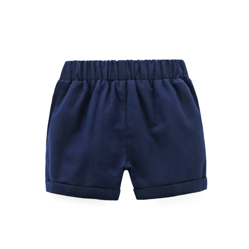 Summer new children's clothing male baby small fresh gentleman style cotton haber pants two sets of children's clothing